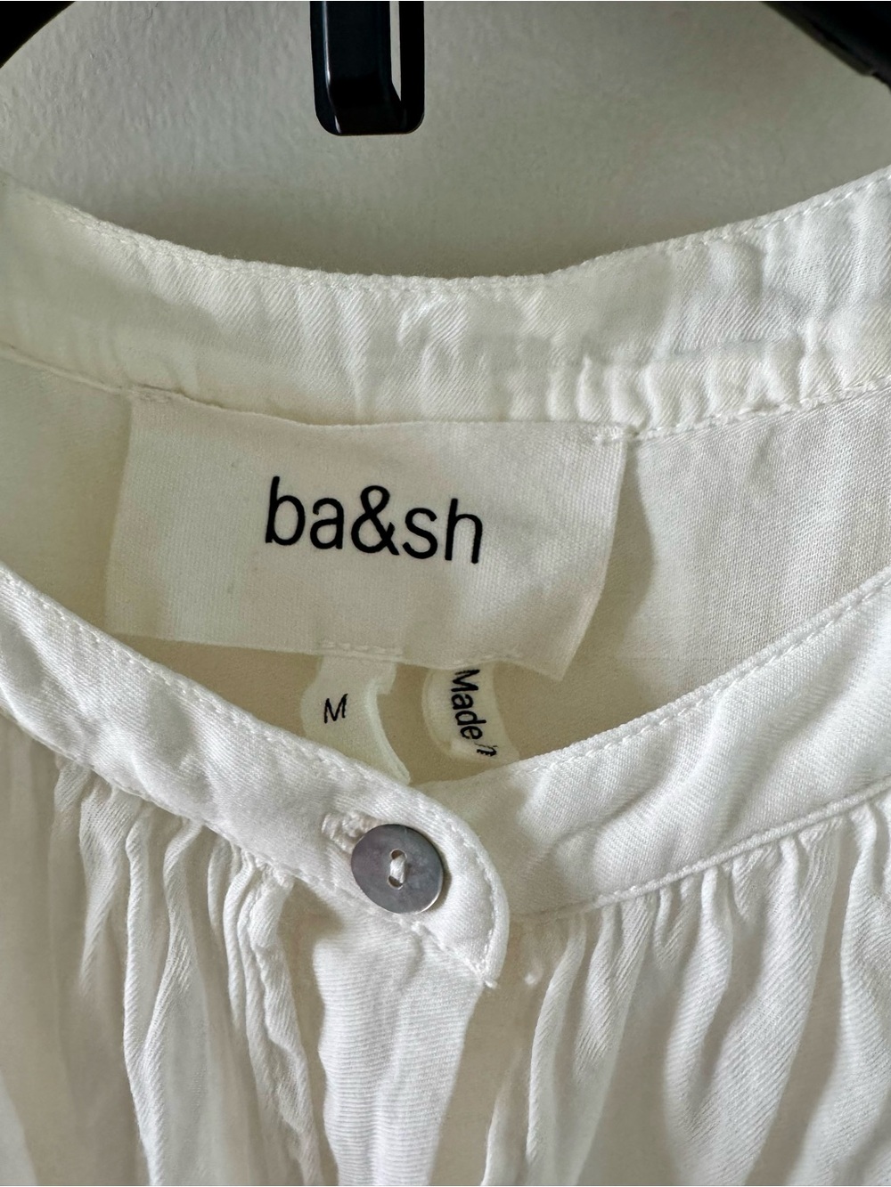 Ba&sh Tamaris Ruffled Button-Down Shirt - Picture 11 of 11